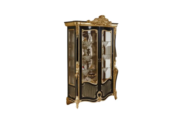 Vitrine classique noir Hk İnci Gold