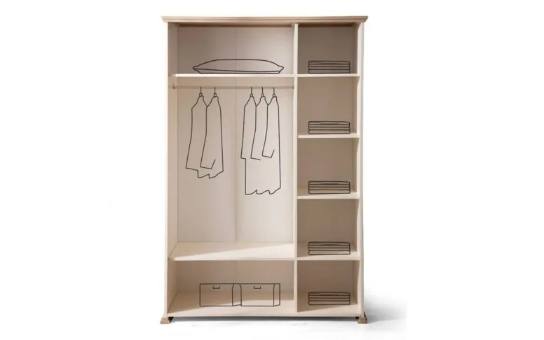Armoire 3 portes Latte — photo 2