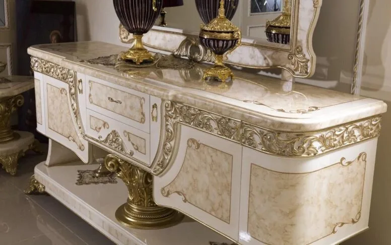 Console blanc classique Hk Yakut Gold — deuxième photo