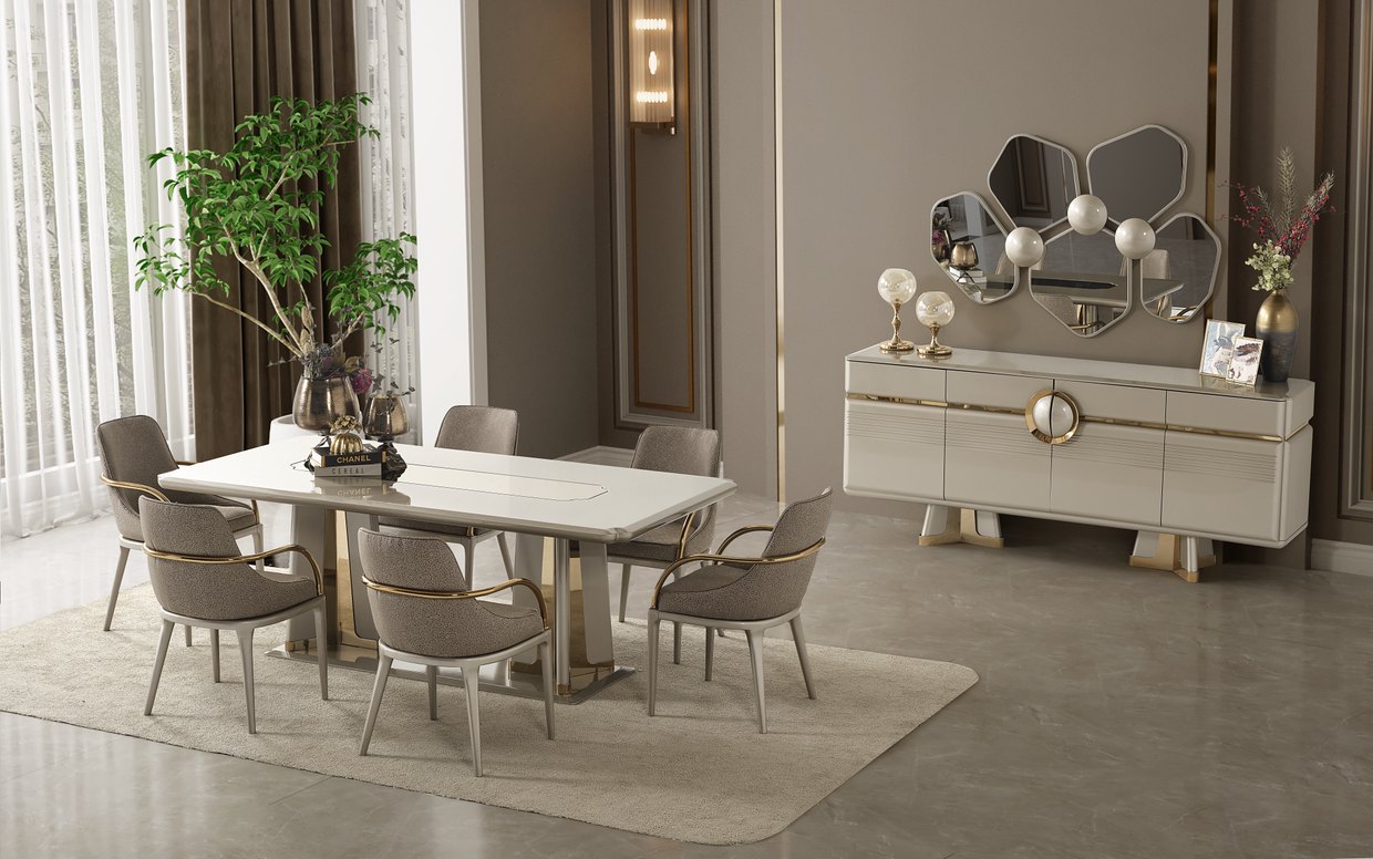 Zurich Luxe Salle à Manger — photo 12