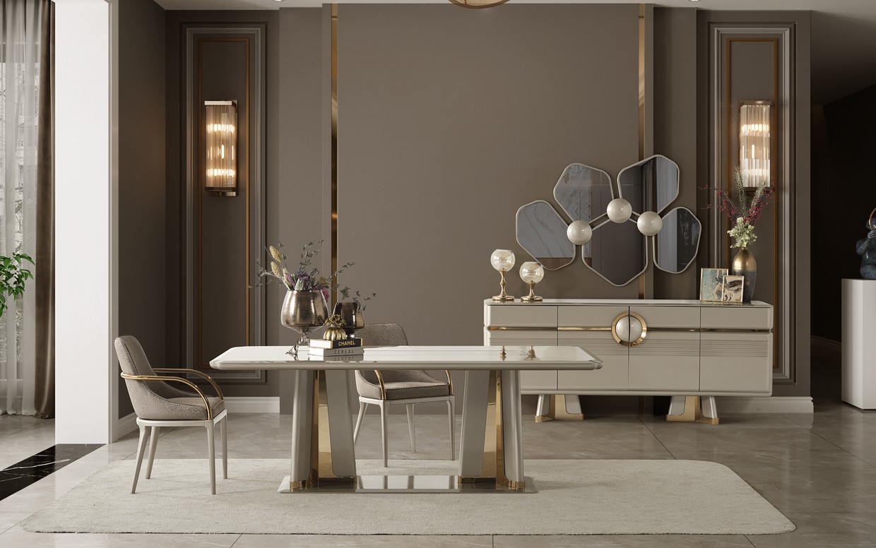 Zurich Luxe Salle à Manger — photo 14