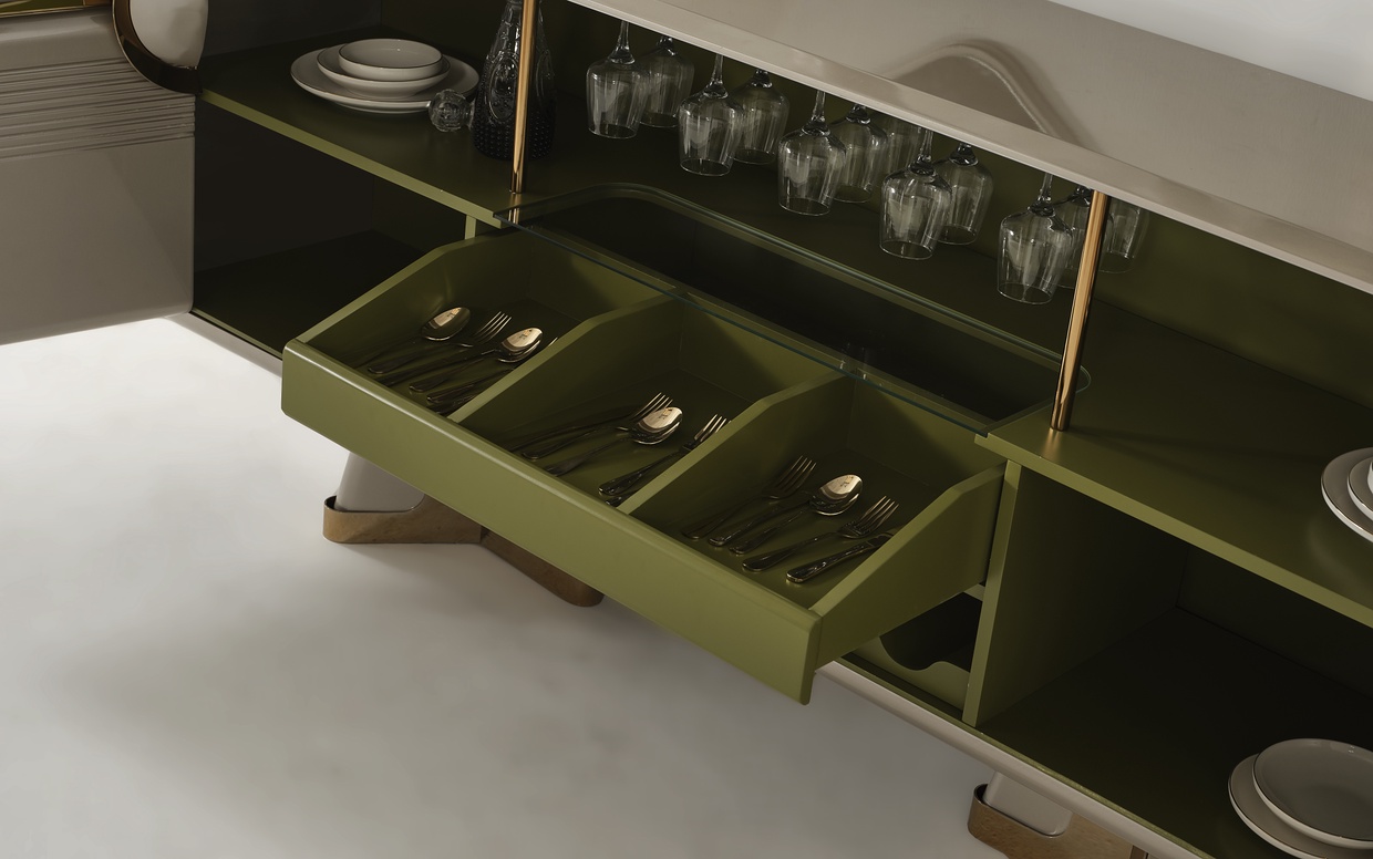 Zurich Luxe Buffet et Miroir — photo 5