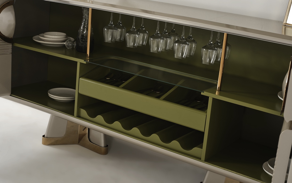 Zurich Luxe Buffet et Miroir — photo 7