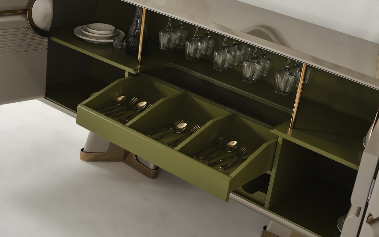 Zurich Luxe Buffet et Miroir — photo 8