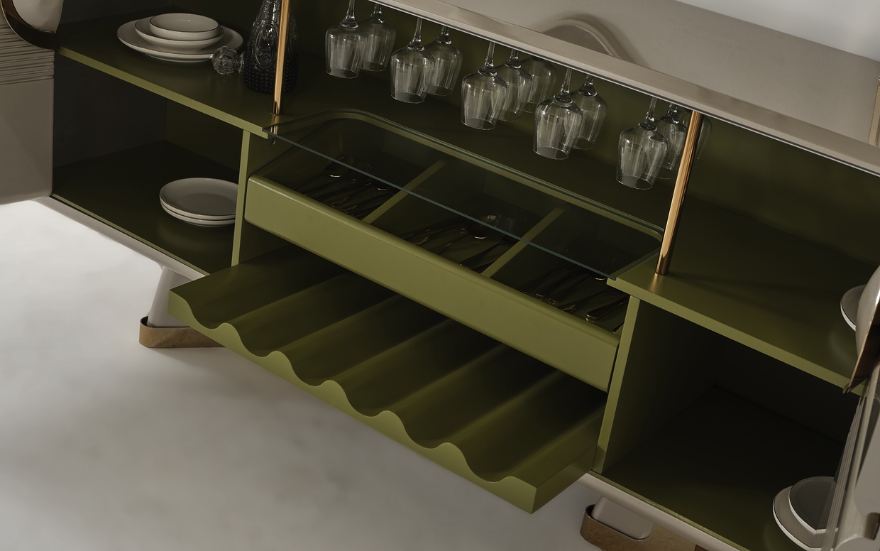 Zurich Luxe Buffet et Miroir — photo 9