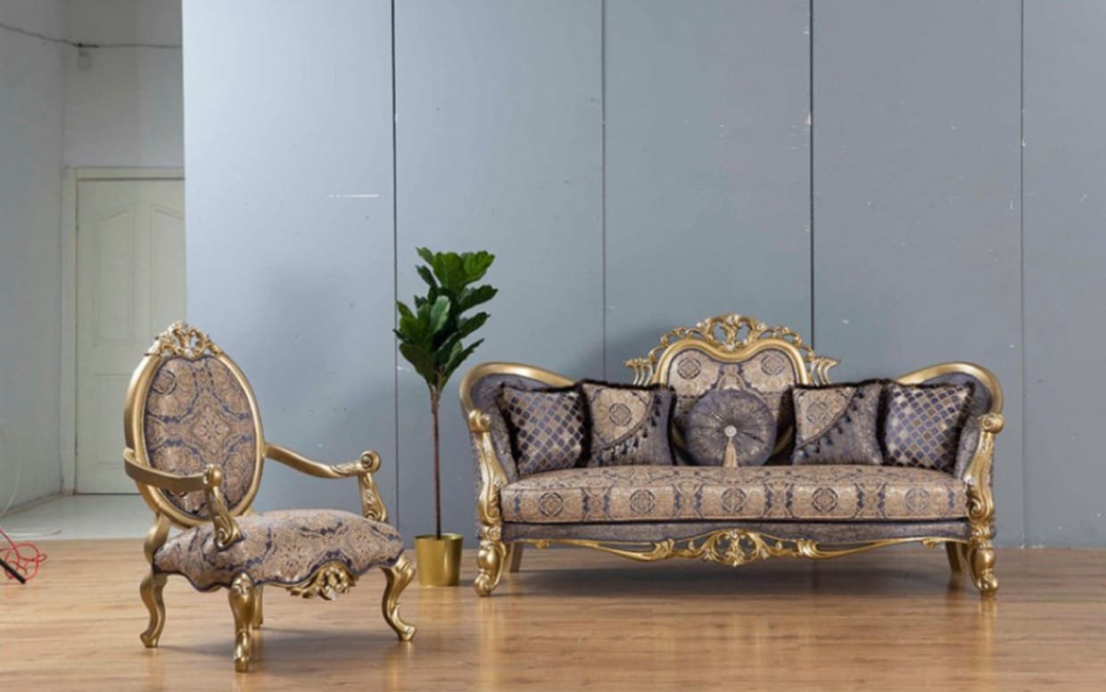 beyoglu klasik koltuk takimi 2 | Özbay Furniture Maroc