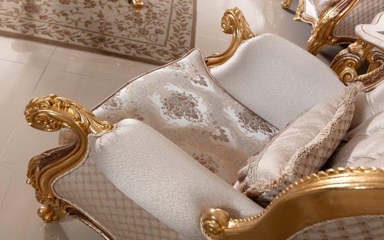 inci klasik koltuk takimi 13 | Özbay Furniture Maroc