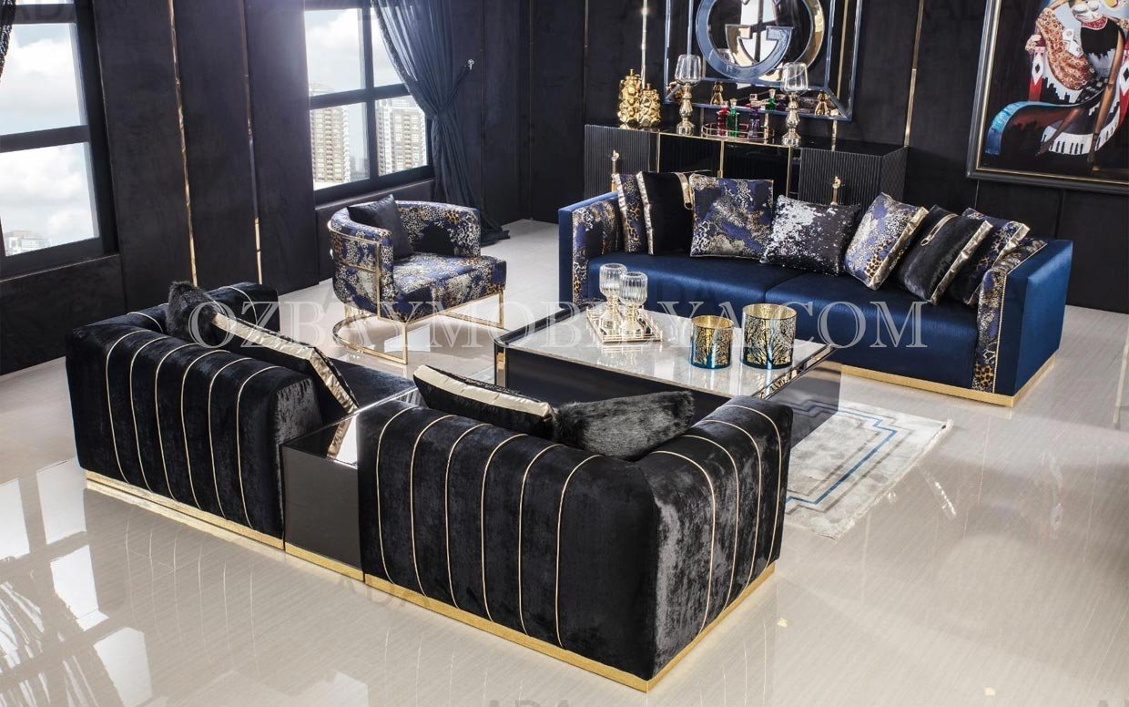 moon luxury koltuk takimi 2 | Özbay Furniture Maroc