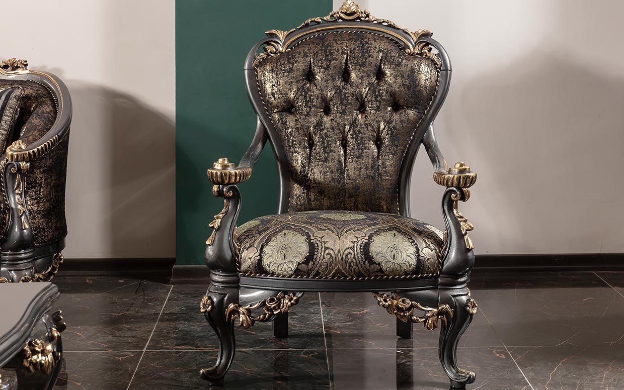 ozg abuja klasik koltuk takimi 10 | Özbay Furniture Maroc