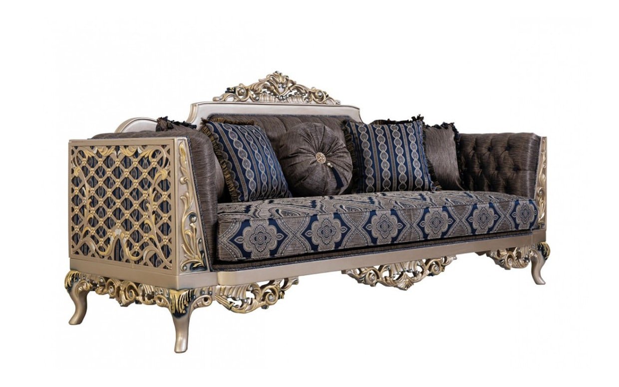 prenses klasik koltuk takimi 4 | Özbay Furniture Maroc