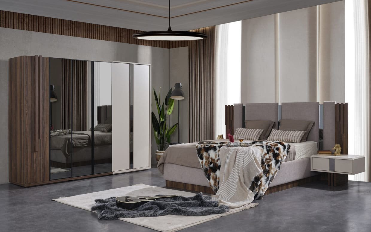 preo yatak odasi takimi 2 | Özbay Furniture Maroc