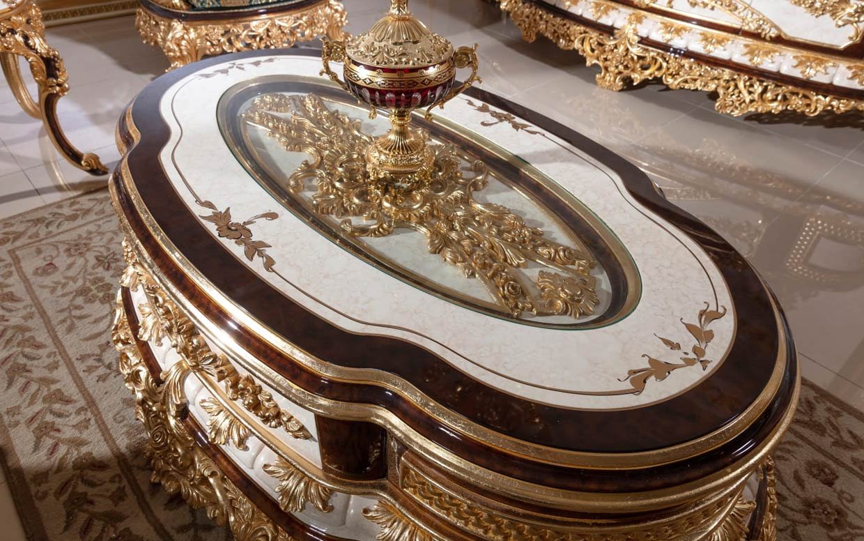 sultan klasik koltuk takimi 14 | Özbay Furniture Maroc