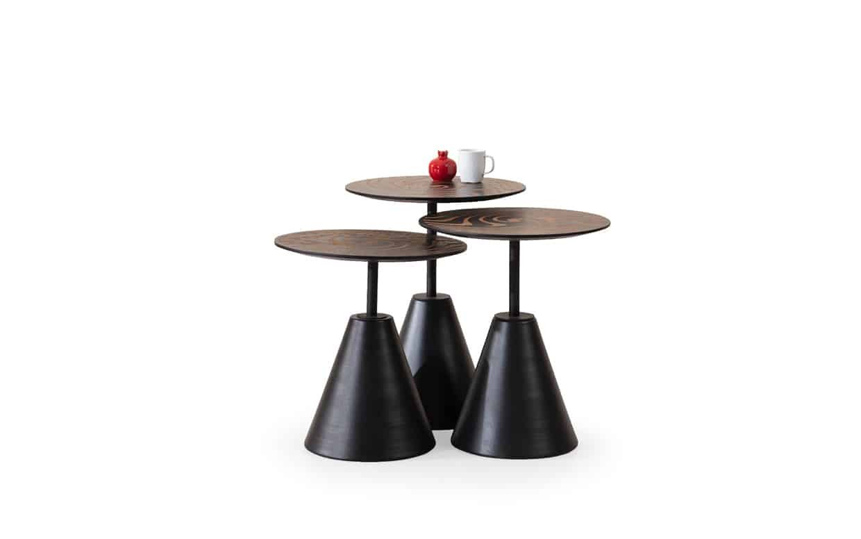 touch siyah zigon sehpa 1 | Özbay Furniture Maroc