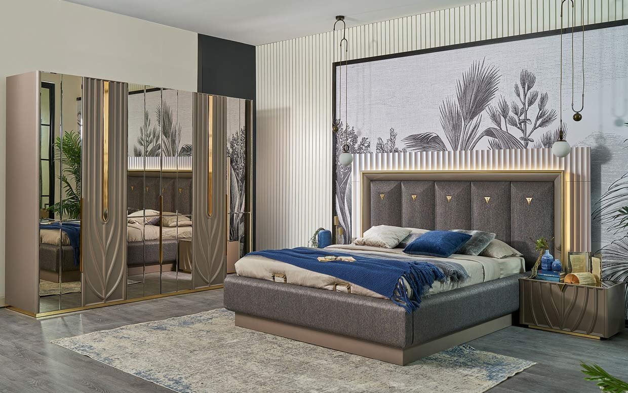 vals yatak odasi takimi 1 | Özbay Furniture Maroc