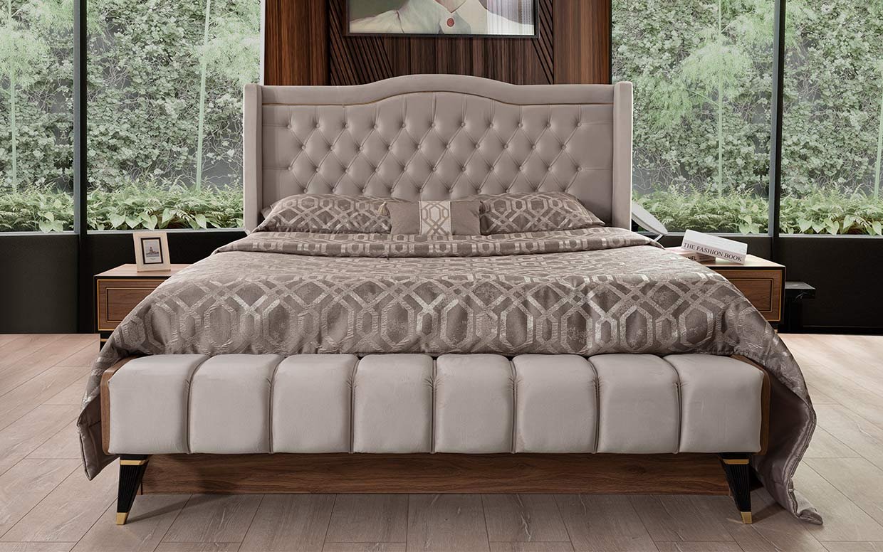 yeni torino ceviz yatak odasi 6 | Özbay Furniture Maroc