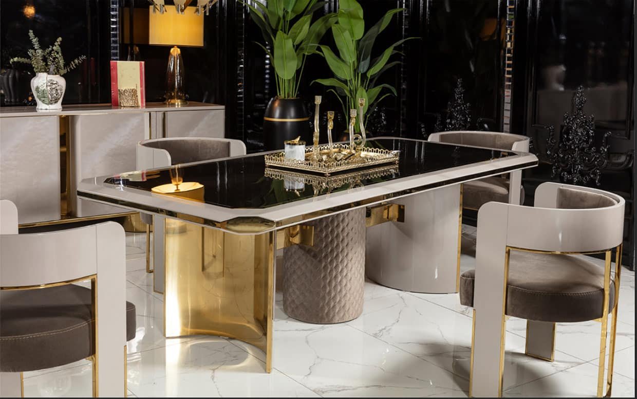 zn ilopan luxury yemek odasi takimi 25 | Özbay Furniture Maroc