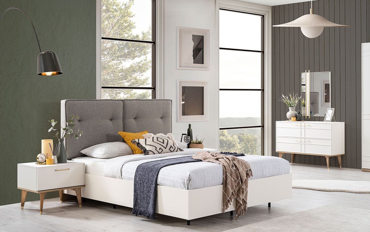 huzz yatak odasi 14 | Özbay Furniture Maroc