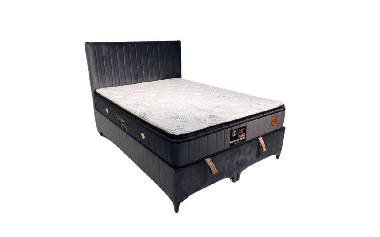 Damla Yatak Baza Başlık Set (160 Cm X 200 Cm)