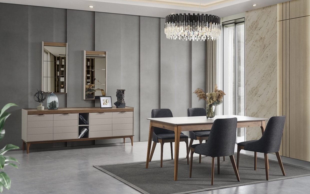 Lüks tarzın zarafetini yansıtan detaylarla evinize göz kamaştıran bir atmosfer kazandırın.