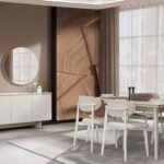 Kaliteli işçilik, zarif detaylar ve modern tasarımın birleştiği yemek odası takımı.