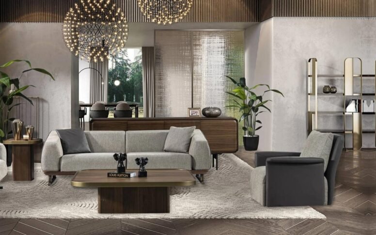 Gürgen kasasıyla sağlam, kumaşıyla zarif koltuk takımlarında Özbay farkını hissedin.