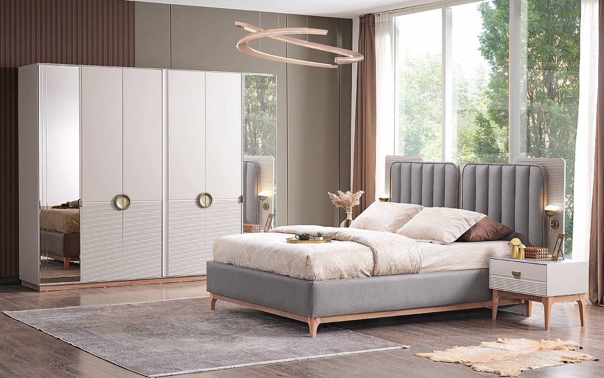 Şık ve kullanışlı yatak odalarımızla evinizi yenileyin. Kolay montaj imkânı sayesinde kısa sürede kurulum yapılır. Kaliteli malzemesi uzun süreli dayanıklılık sunar.