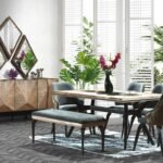 ISO belgeli üretimiyle dayanıklı, modern görünümüyle zarif bir yemek odası takımı.