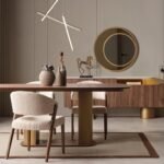 Sıcak ahşap tonlarıyla bohem tarzda huzurlu ve doğal yemek alanları yaratın.