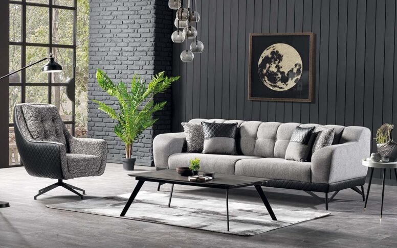 Gürgen iskelet yapısı ve mekanizmalı yatak özelliğiyle modern koltuk takımlarımız konforu ve zarafeti evinize taşır.