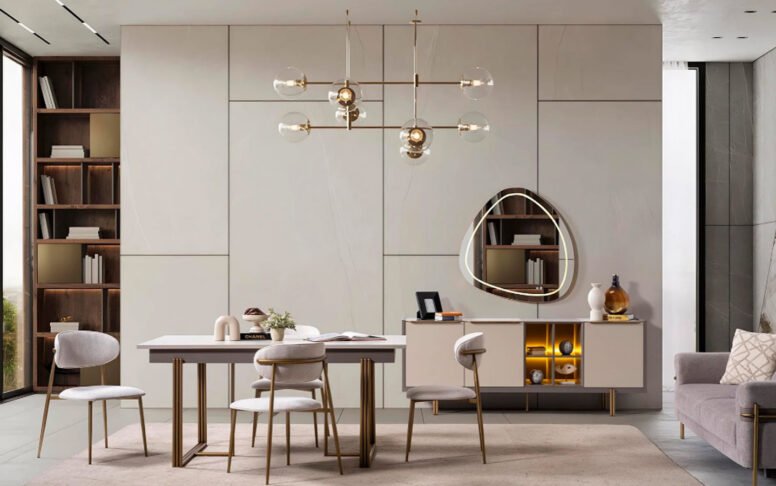 Temizliği kolay, bakımı zahmetsiz bu takım, uzun yıllar ilk günkü şıklığını korur. Kalite ve konfor bir arada.