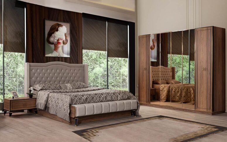 Estetik görünümüyle öne çıkan yatak odası takımlarımız, kolay temizlenebilir yüzeyleriyle pratik kullanım imkânı sunar.