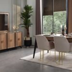 Tüm Türkiye ve Avrupa’ya teslimat avantajıyla modern lüks yemek odası şimdi sizlerle.