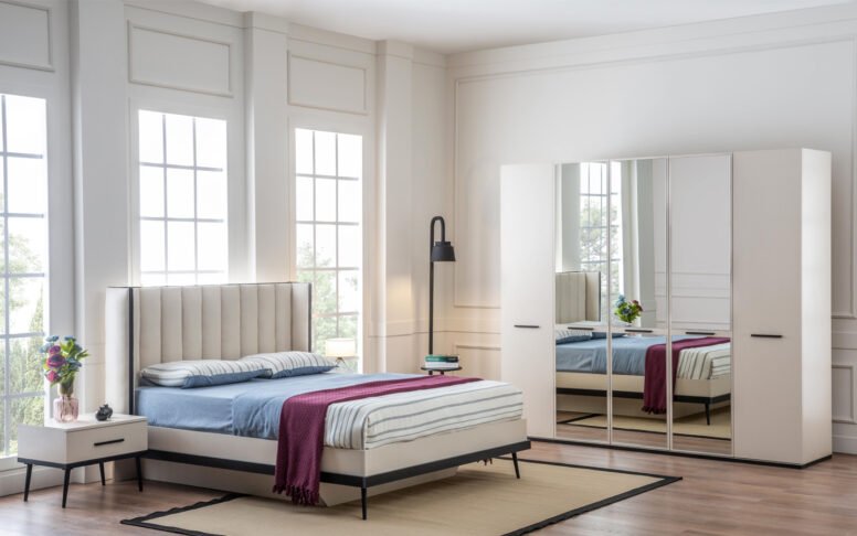 Özbay Mobilya’nın zarif yatak odası takımları, hem konforu hem şıklığı evinize taşır. Tüm ürünlerimiz Türkiye ve Avrupa genelinde teslim edilir.