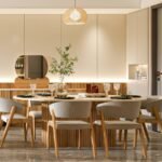 Mermer görünümlü masa yüzeyi ve konforlu sandalyeleriyle hem şık hem kullanışlı bir ortam sunar. Özbay Mobilya kalitesiyle üretilen bu takım, estetiği ve konforu bir araya getirerek modern ev dekorasyonuna mükemmel uyum sağlar.