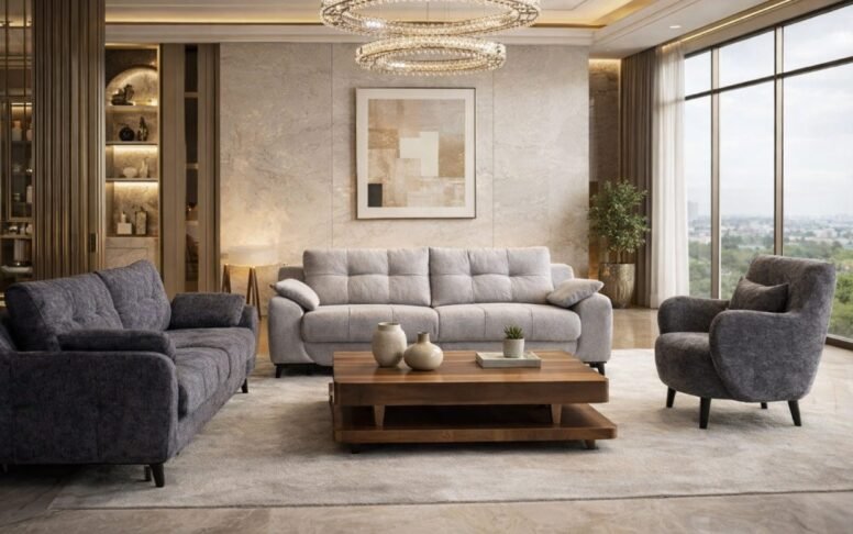 damla koltuk takimi 1 2 | Özbay Furniture Maroc