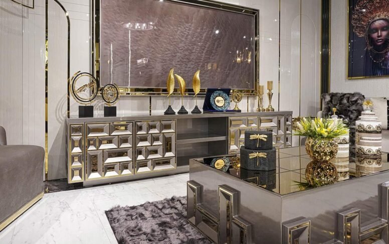 nova luxury yasam odasi takimi 9 | Özbay Furniture Maroc